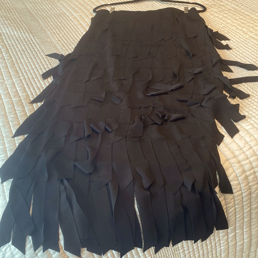 Vintage Cartise Fringed Skirt-14